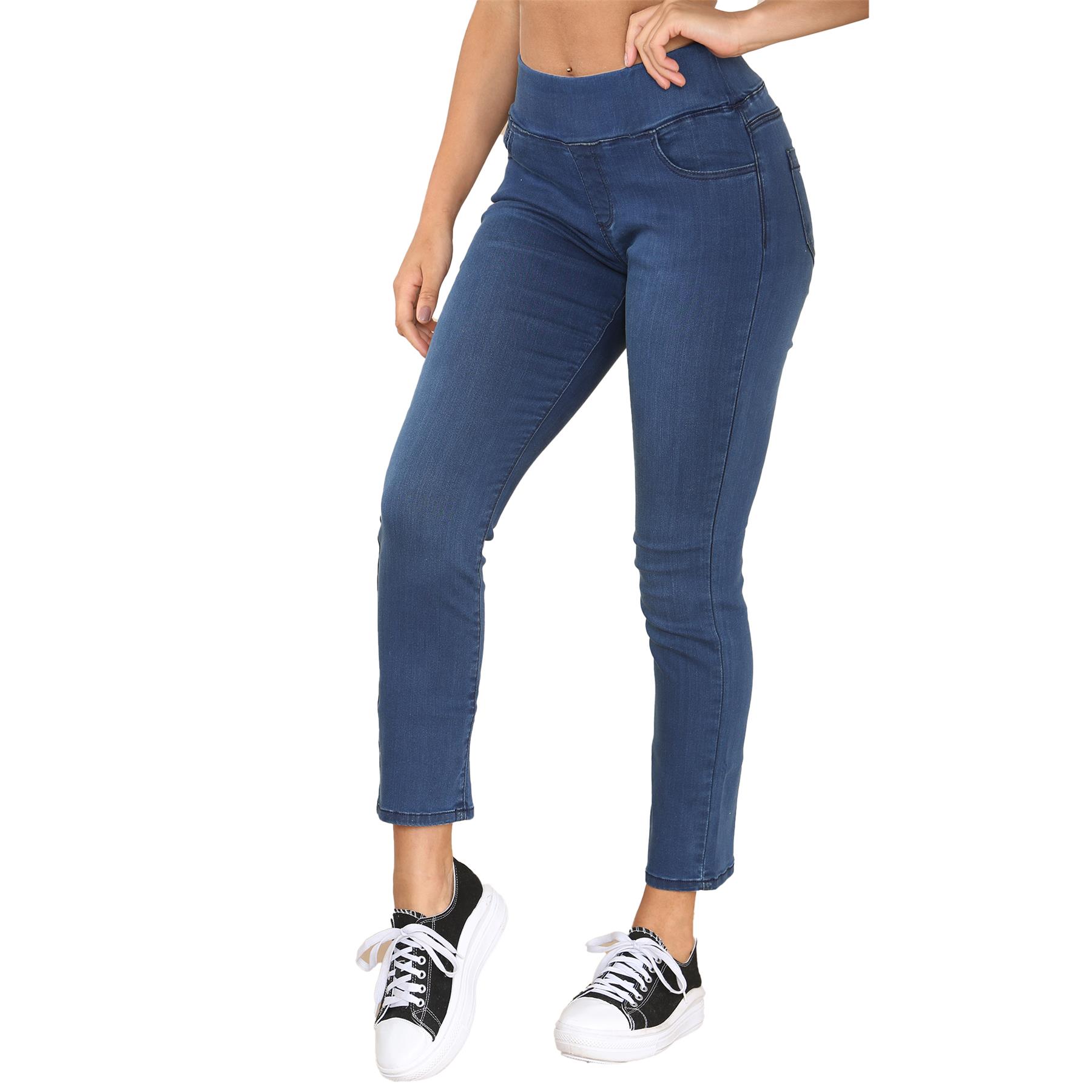 elastic jeans